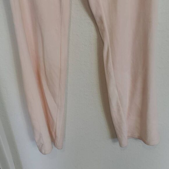 Juicy Couture Pants Womnes Medium Primrose Pink Foil Logo Bootcut Velour - Picture 4 of 13